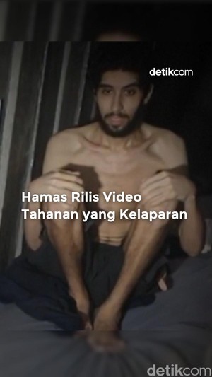 Video Hamas Rilis Tahanan yang Kelaparan