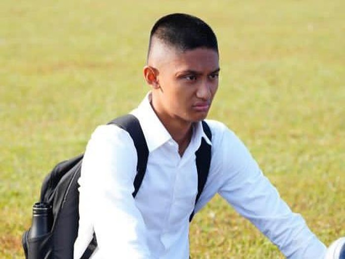 Ibnu Jamil Ibnu Jamil bahagia Dhofin lolos jadi taruna Akademi TNI tahun 2025 di Akademi Militer, Bukut Tidar, Magelang, Jawa Tengah.