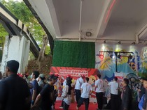 Meriahnya Puncak Festival Harmoni Bintang, Rayakan Hari Kemerdekaan RI di Terowongan