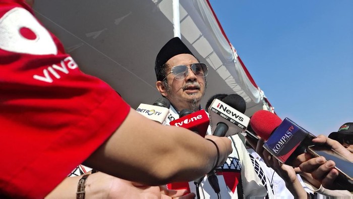 Ketua Panitia Aksi, Zaitun Rasmin bersyukur dan berterima kasih karena pemerintah mendukung aksi tersebut.