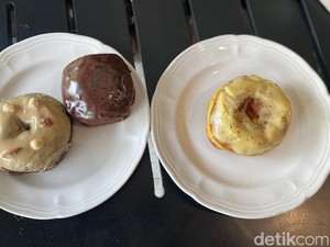 Lembutnya Kreasi Donat Brioche Kacang Merah hingga Kedelai di Tebet