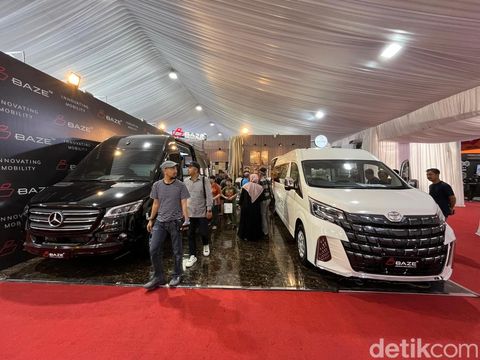 Mercedes-Benz Sprinter Platinum Ultimate Plus garapan Karoseri Baze Luxury mejeng di GIIAS 2025