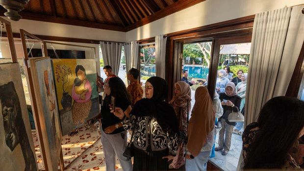 Opening ceremony Senggigi Art Seredane di Sudamala Resort, Senggigi, Sabtu (2/8/2025).