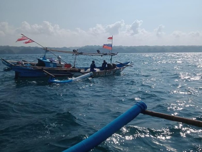 Operasi pencarian wanita yang hilang di Pantai Siung Gunungkidul, Minggu (3/8/2025).