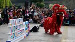 Kemeriahan Parade Budaya Internasional JWFF di Bundaran HI