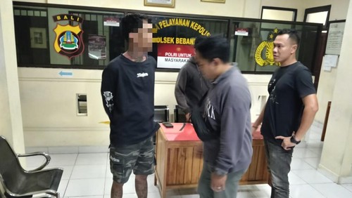 Penipu online diamankan Polsek Bebandem, Sabtu (2/8/2025). (dok. Polsek Bebandem)