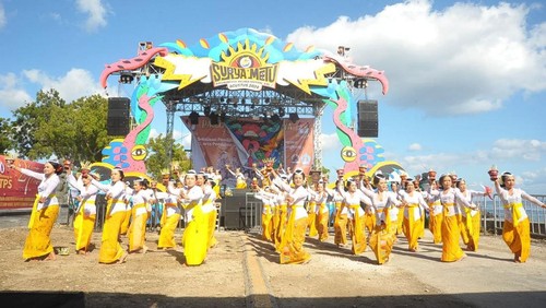 Penyelenggaran Surya Metu Festival (dulu disebut Batununggul Village Festival) tahun 2024. (Dok. Bendesa Adat Setra Batununggul, I Dewa Ketut Anom Astika)