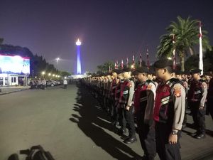 2.123 Personel Gabungan Amankan Aksi Damai Bela Palestina di Monas