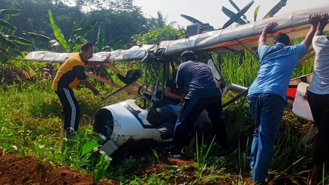 6 Fakta Pesawat Latih Jatuh di Bogor, Marsma Fajar Adriyanto Gugur