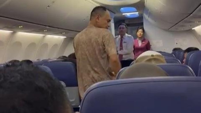 Pria berinisial H yang berteriak ada bom di pesawat penerbangan rute Jakarta-Kualanamu. (dok. Istimewa)