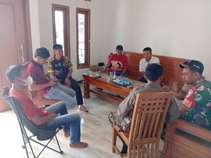Gercep Aparat Satroni Pria Tuban yang Kibarkan Bendera One Piece