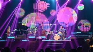 Festival yang menghadirkan 16 grup jazz dari berbagai negara ini diharapkan memberikan dampak langsung terhadap pariwisata lokal. Foto: ANTARA FOTO/FIKRI YUSUF