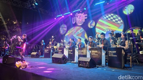 Ubud Village Jazz Festival 2025 sukses diselenggarakan pada 1-2 Agustus 2025 di Sthala, a Tribute Portfolio Hotel, Ubud, Bali. Sabtu (2/8/2025). (Fabiola Dianira)