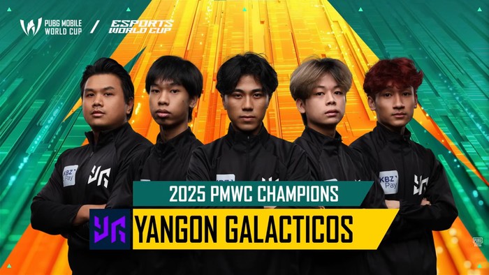 PUBG Mobile World Cup (PMWC) 2025 sudah berakhir. Tim asal Myanmar, Yangon Galacticos, yang berhasil meraih gelar juaranya.