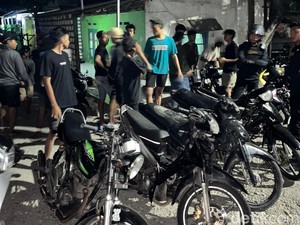 6 Remaja Balap Liar Ditangkap Tim Kalamunyeng di Jalan Raya Bungah
