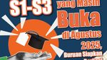 Infografis: 5 Beasiswa S1-S3 yang Masih Buka Agustus 2025