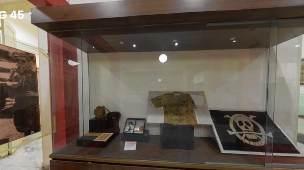 Bendera Tentara Republik Indonesia Pelajar. (Dok. Museum Joang 45)