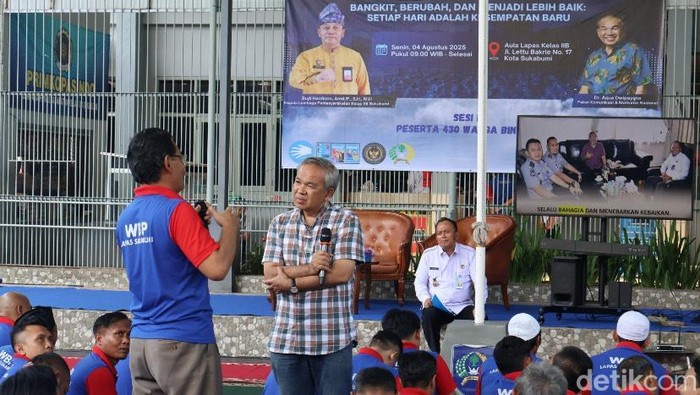Dadang (62) salah satu warga binaan yang khatam Al-Quan sebanyak 18 kali di lapas