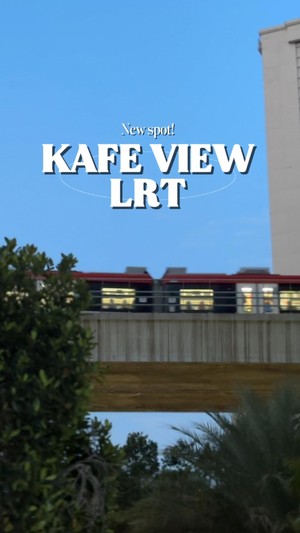Video Baru! Kafe Pemandangan LRT di Jaksel yang Cocok untuk WFC