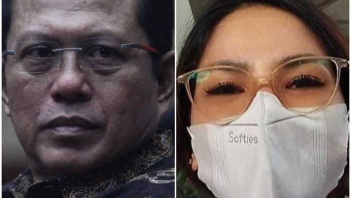 Eks Sekretaris MA Hasbi Hasan dan Windy Idol (detikcom)