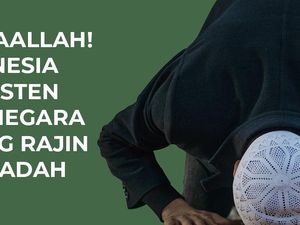 MasyaAllah! Indonesia Konsisten Jadi Negara Paling Rajin Beribadah