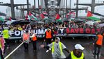 Jembatan Sydney Dikuasai Aksi Pro Palestina Terbesar Australia