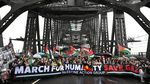 Jembatan Sydney Dikuasai Aksi Pro Palestina Terbesar Australia