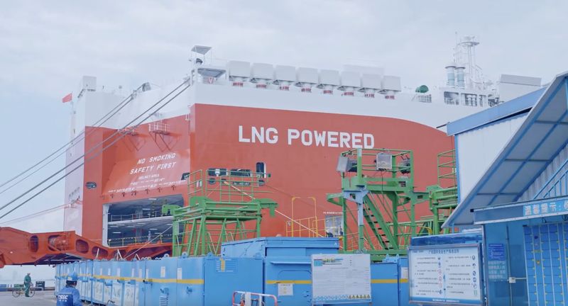 Kapal BYD Zhengzhou Pengangkut Ribuan Mobil Listrik