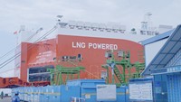 Uniknya, kapal pengangkut ribuan mobil ini ditenagai oleh sistem propulsi bahan bakar ganda LNG (Liquefied Natural Gas atau gas alam cair). Kapal pengangkut mobil ini mengadopsi sistem propulsi bahan bakar ganda dan dilengkapi dengan permanent magnet shaft generator. Foto: Dok. BYD