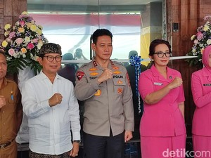 Gedung Baru Polresta Denpasar dari Hibah Pemkab Badung Diresmikan