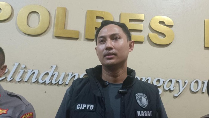 Kasat Reskrim Polres Kediri Kota AKP Cipto Dwi Leksana.