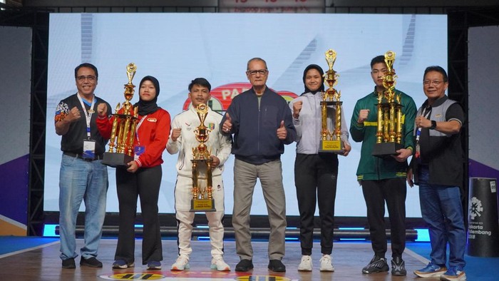 Kejurnas Angkat Besi Remaja dan Junior 2025 Selesai, Senin (4/8). Ada 74 rekornas tercipta.