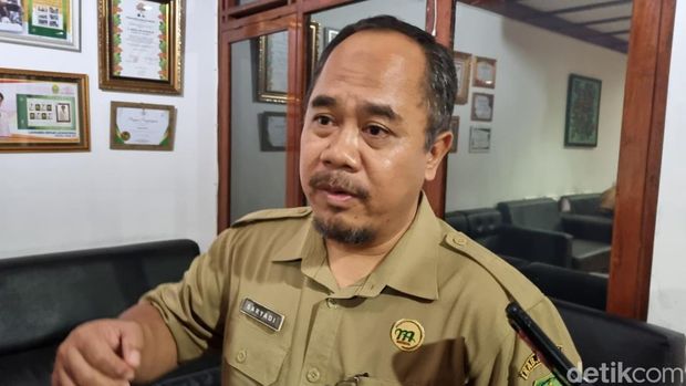Kepala Dispar Bantul, Saryadi saat memberikan keterangan di Bantul, Senin (4/8/2025).