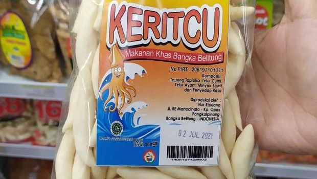 Keritcu Makanan Khas Bangka Belitung