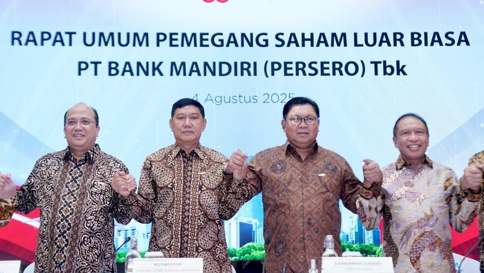Komisaris & Direksi Bank Mandiri Usai Dirombak