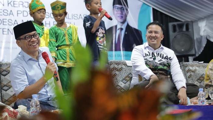 Mendes Yandri Susanto berdialog bersama warga di Lamandau, Kalteng.