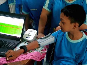 Mendikdasmen Ungkap Tujuan CKG, Siswa SDN Cideng 02 Jalani 8 Tes Kesehatan