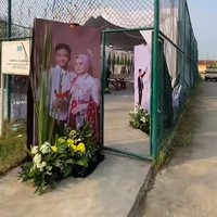 Viral! Begini Jadinya Saat Lapangan Tenis Disulap Jadi Venue Pernikahan Estetis