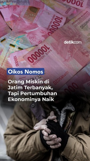 Video: Orang Miskin di Jatim Terbanyak, Tapi Pertumbuhan Ekonominya Naik