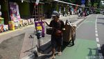 Pedagang Pasar Barito Bertahan Hadapi Penggusuran