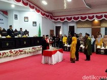 Husain Dilantik Jadi Ketua DPRD Luwu Utara Gantikan Amir Makhmud