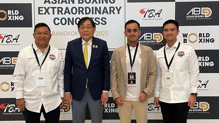 Pengurus Besar Tinju Indonesia (Perbati) diresmikan sebagai anggota Asian Boxing.