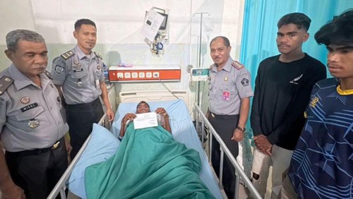 Salah satu narapidana asal NTT penerima amnesti dari Presiden Prabowo Subianto. (Foto: Istimewa)