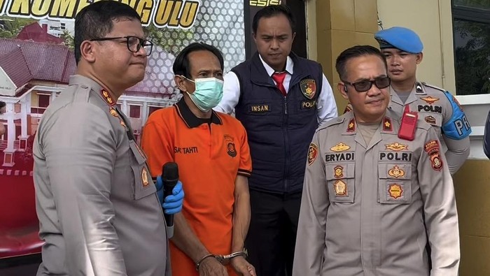 Tampang pelaku pembunuhan wanita lansia di OKU