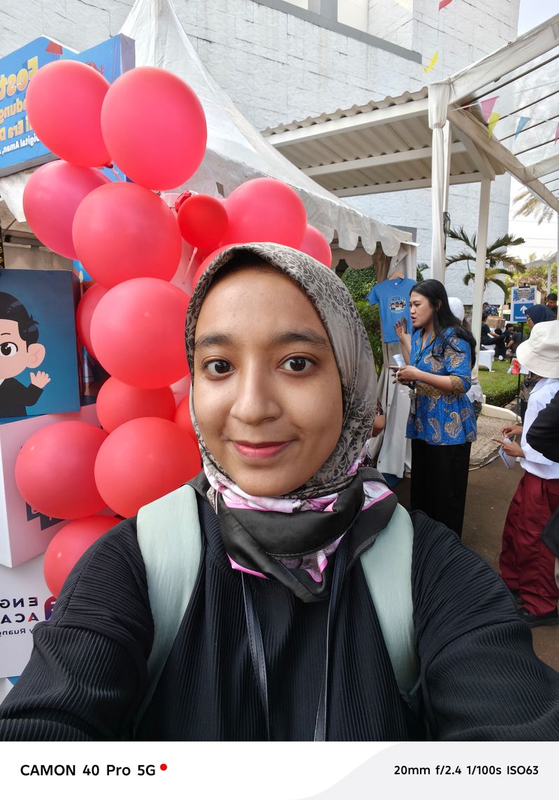 Hasil jepretan Tecno Camon 40 Pro 5G.