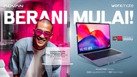 Advan Rilis Laptop Baru, Harganya Rp 3 Jutaan