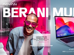 Advan Rilis Laptop Baru, Harganya Rp 3 Jutaan
