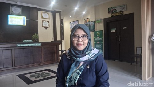 Hakim Pengadilan Agama Badung Fauziah Rohmah, Selasa (5/8/2025). (Fabiola Dianira)