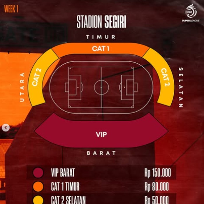 Harga Tiket Laga Perdana Borneo FC