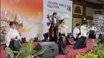 Potret Meriahnya Jakarta World Folklore Festival di SMP Islam Al Azhar 1 Jakarta